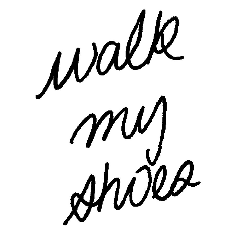 Walk my shoes small logo